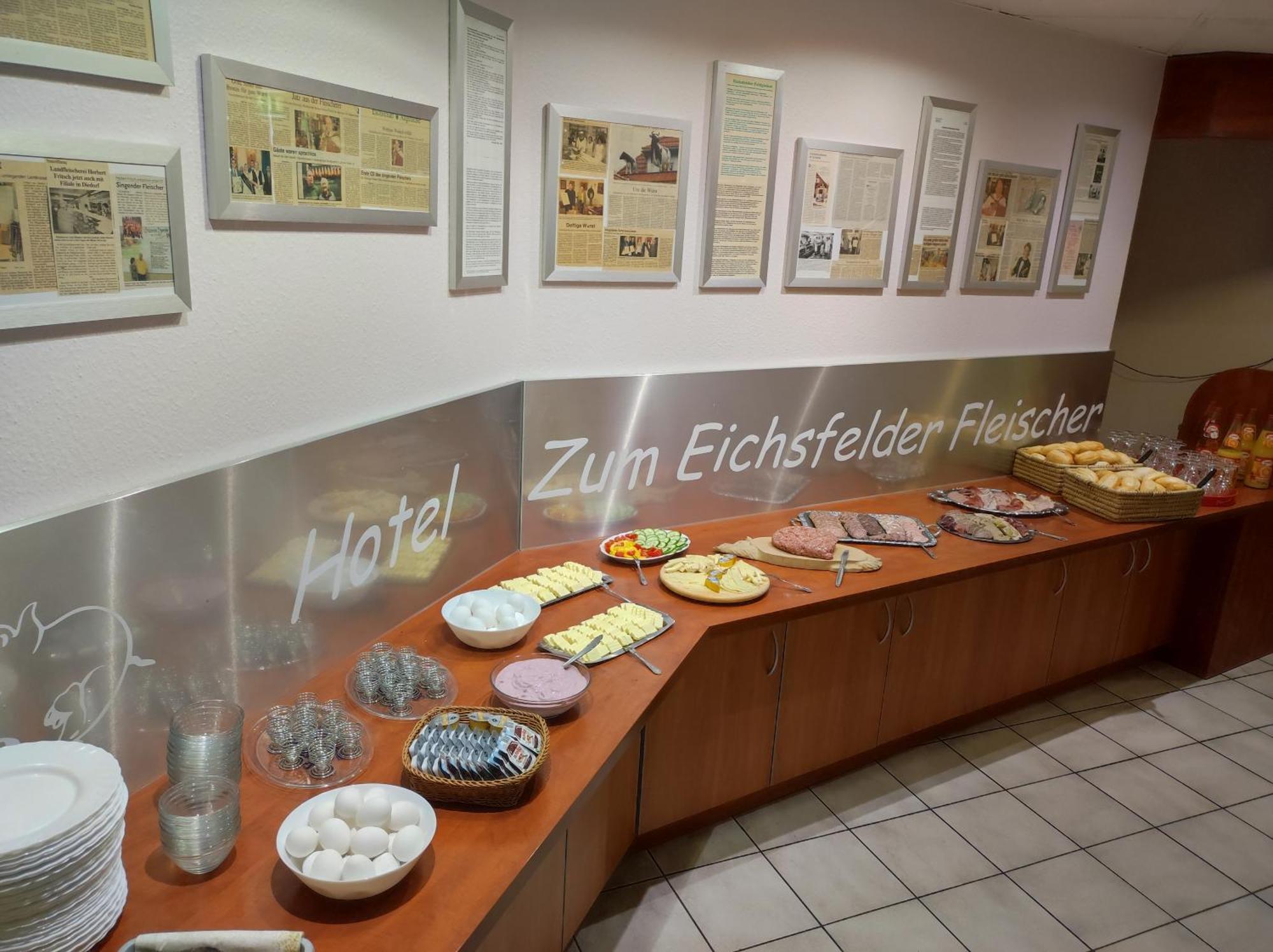 Hotel Zum Eichsfelder Fleischer Heyerode Exteriör bild